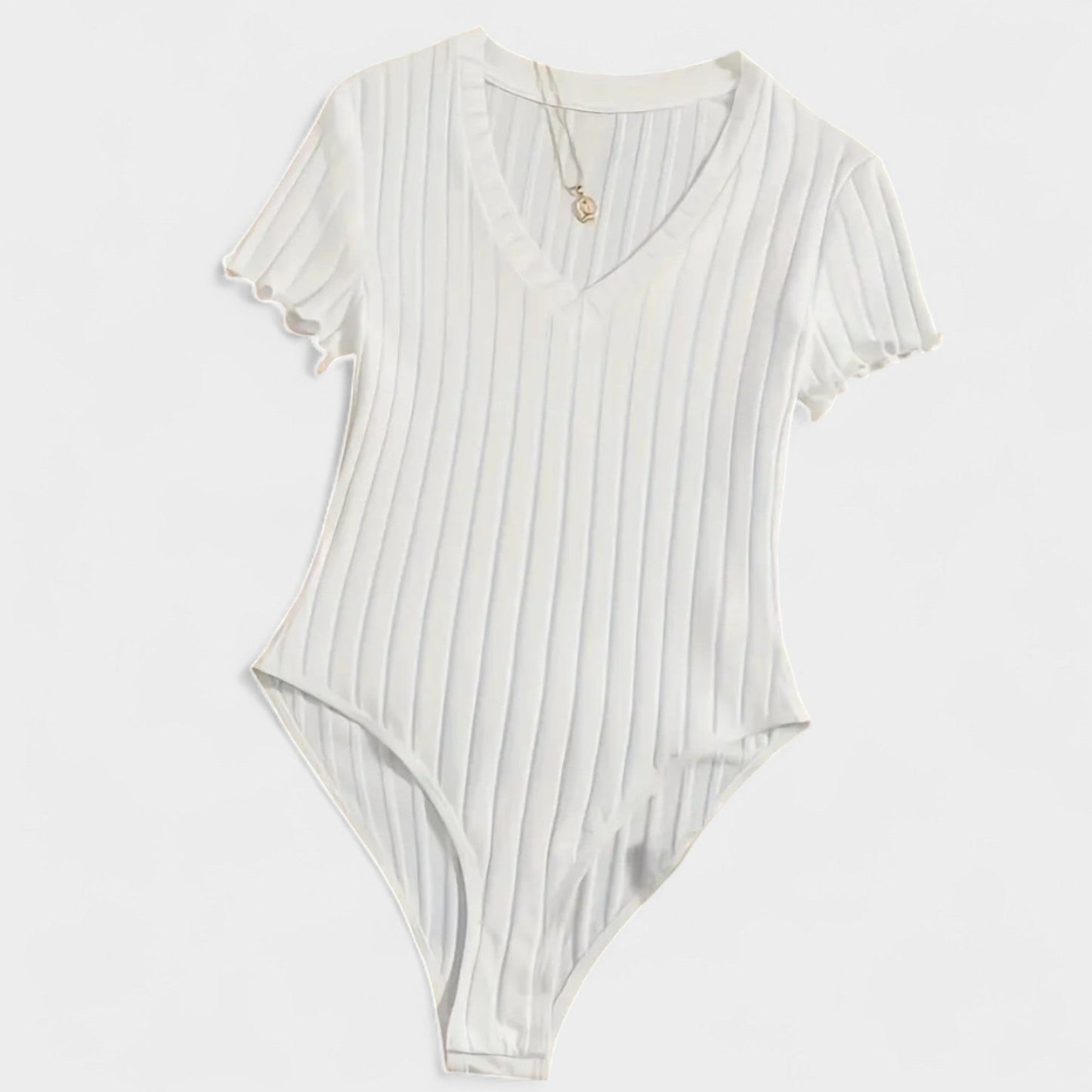 Boru Detaylı Bodysuit