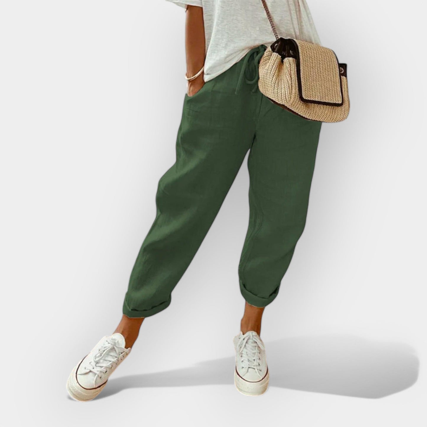 Linen Hafif Pantolon