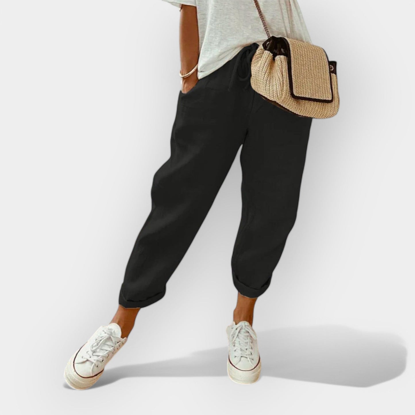 Linen Hafif Pantolon