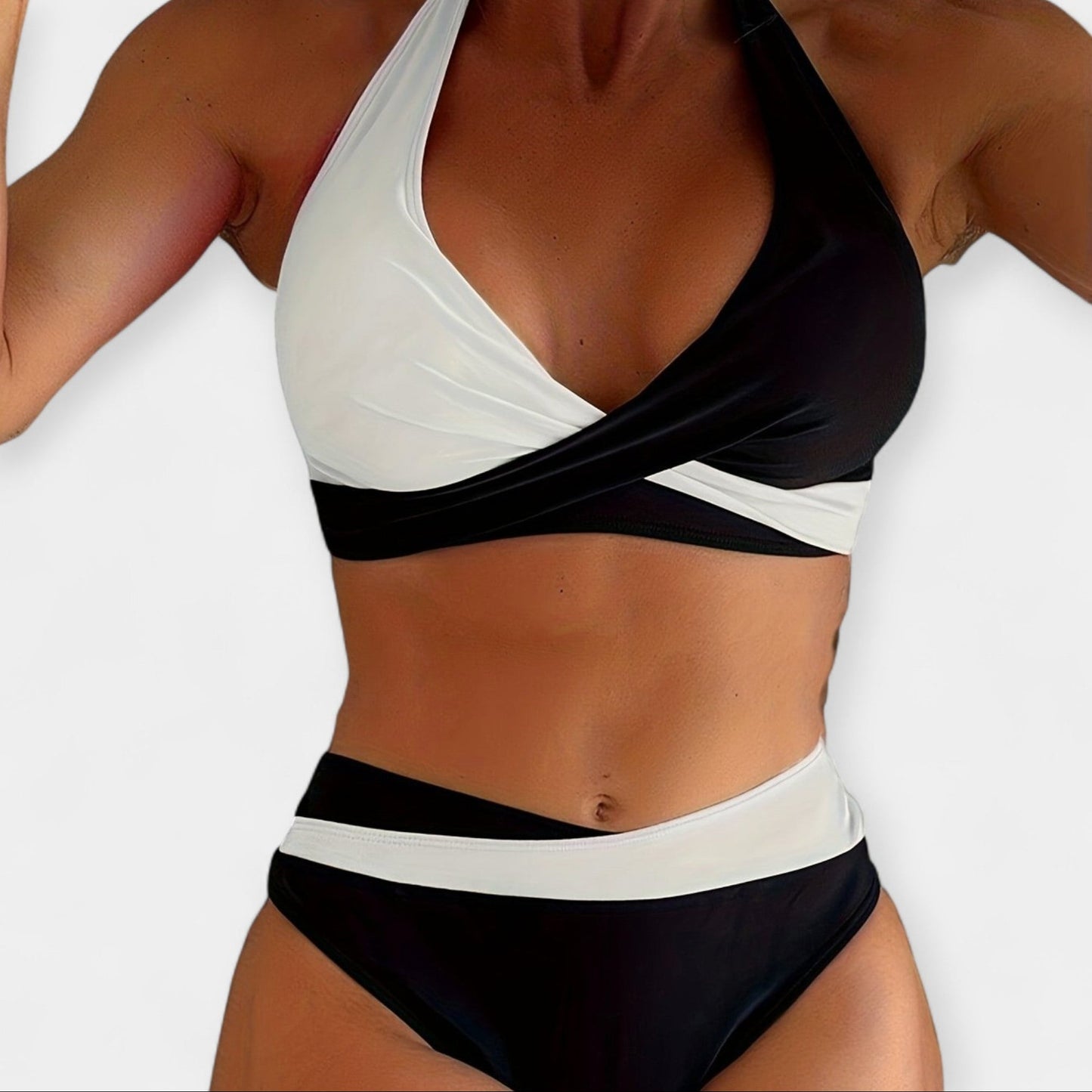 Çapraz Yaka Bikini