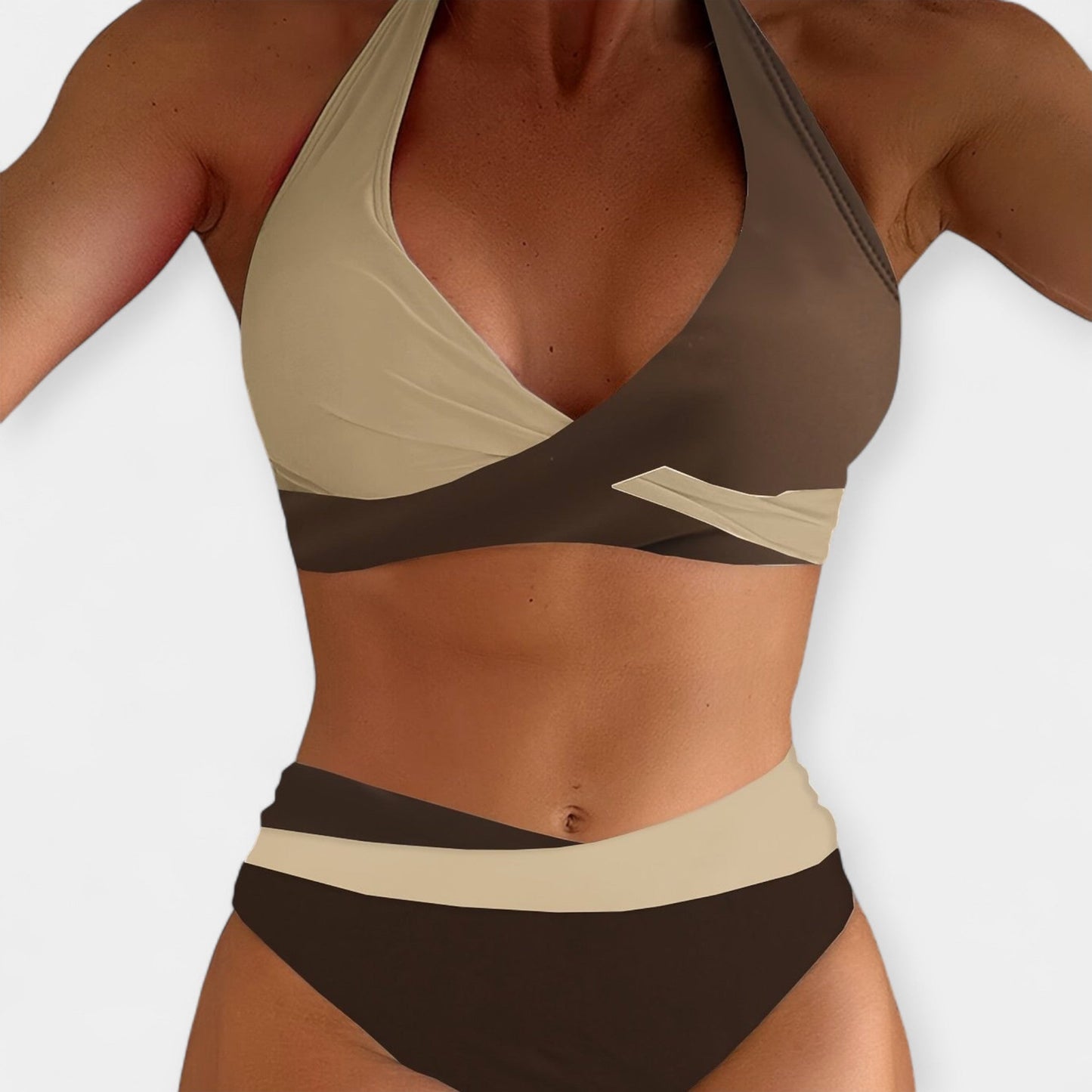Çapraz Yaka Bikini