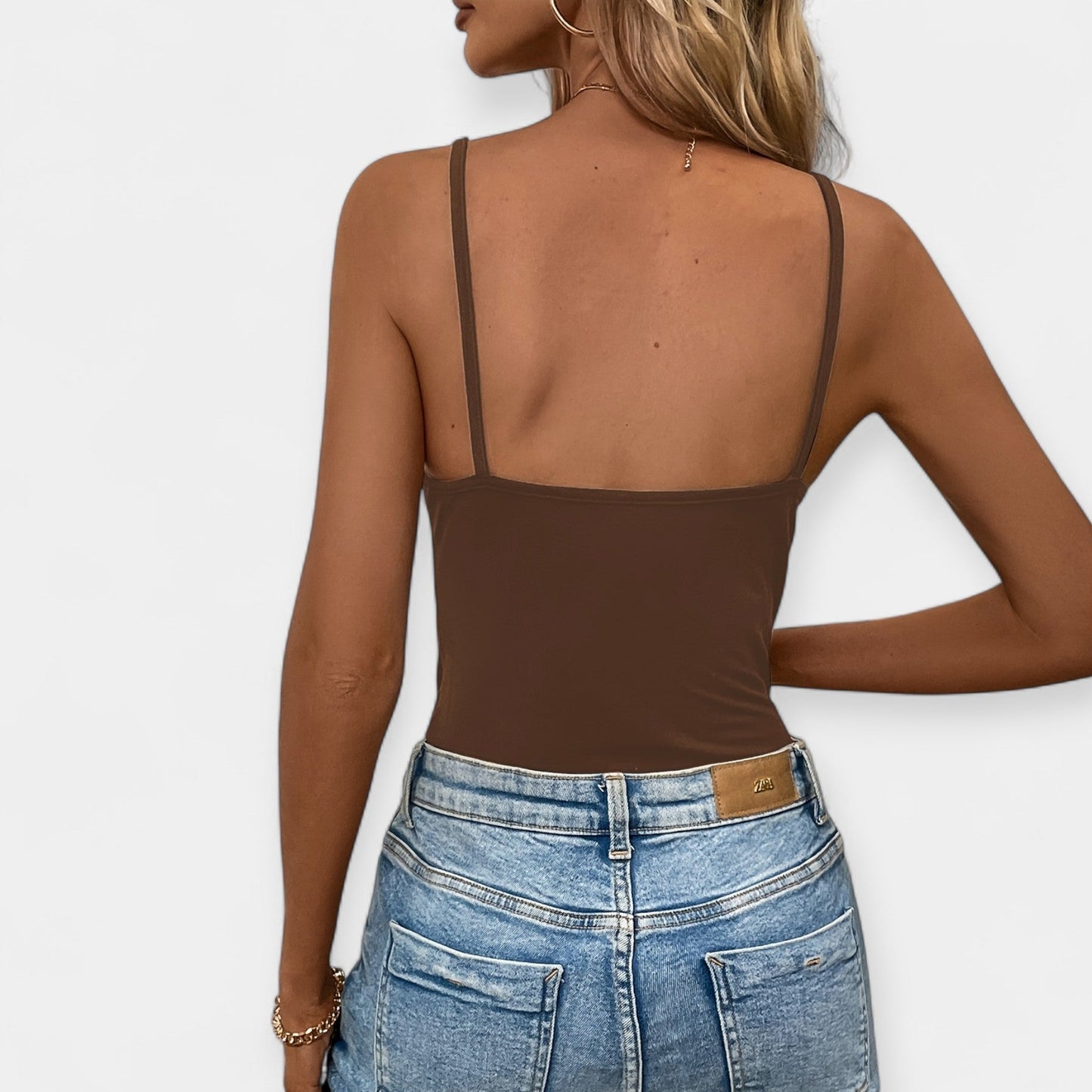 İnce Askılı Bodysuit