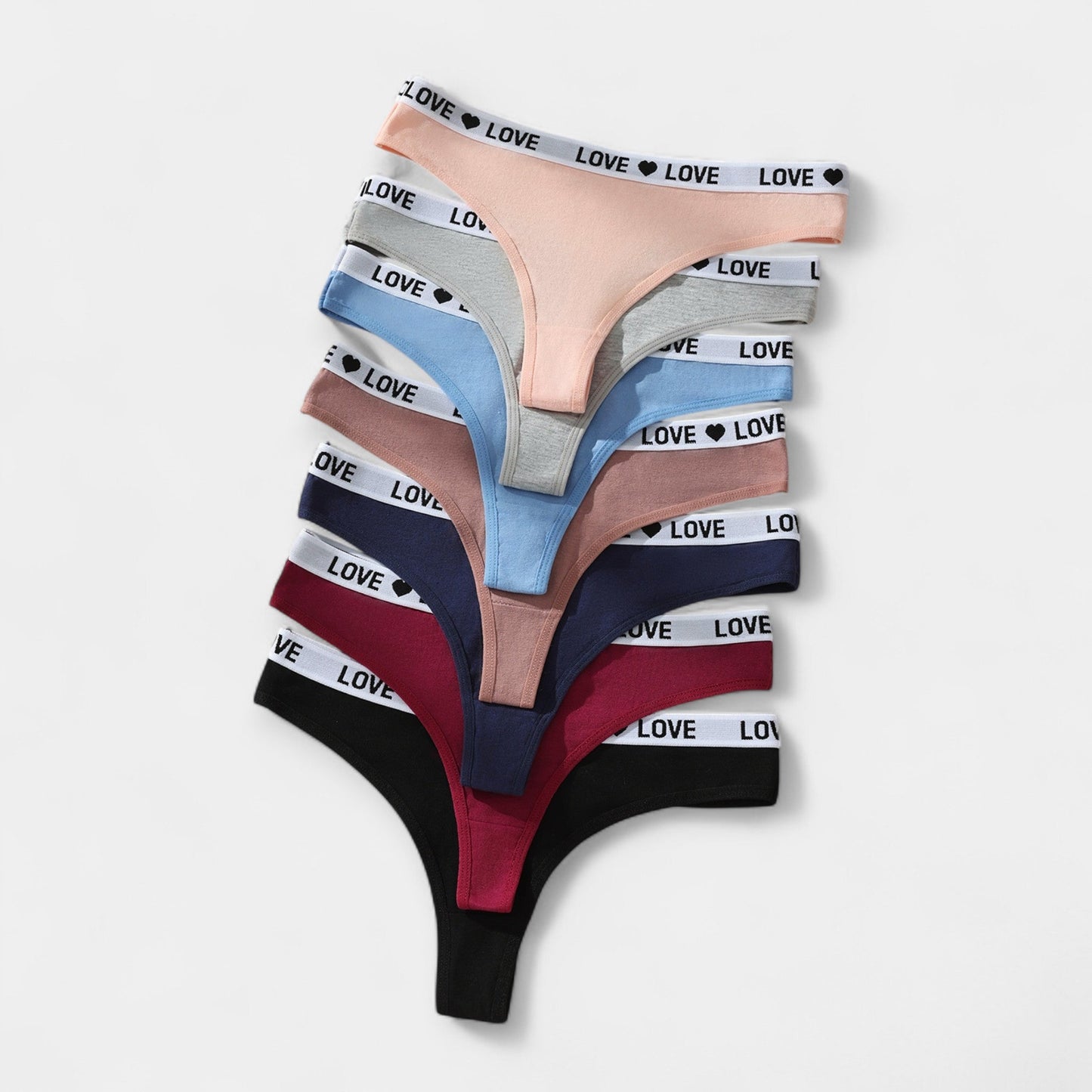 7 Parça Seksi Slip Takımı