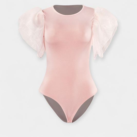 Raglan Kol Bodysuit