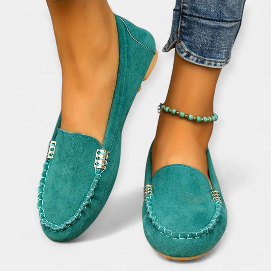 Metal Detaylı Loaferler