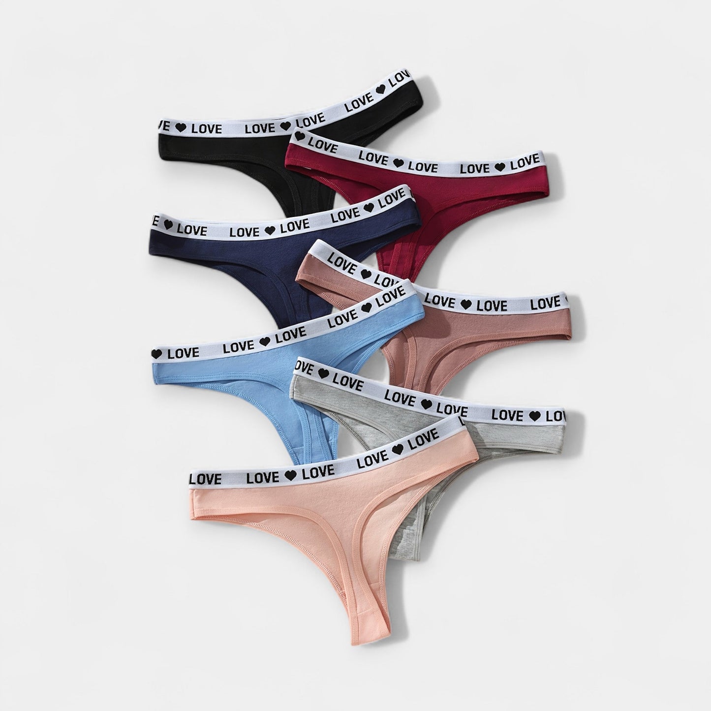7 Parça Seksi Slip Takımı