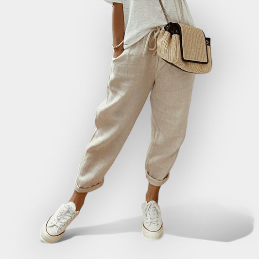 Linen Hafif Pantolon