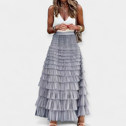 Boho File Detaylı Etek