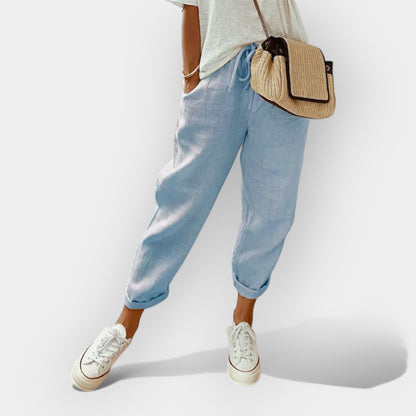 Linen Hafif Pantolon