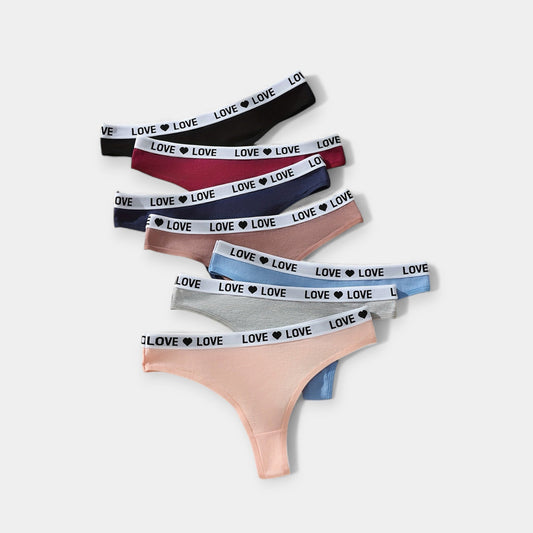 7 Parça Seksi Slip Takımı