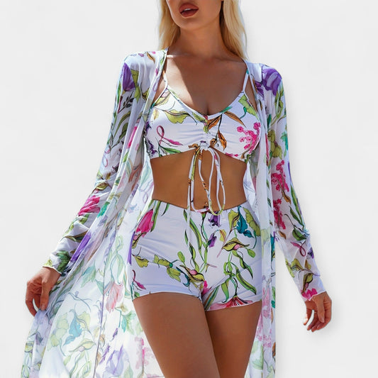Yüksek Bel Bikini ve Plaj Kıyafeti