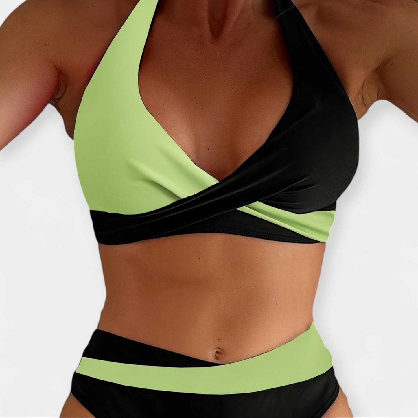 Çapraz Yaka Bikini