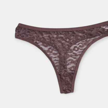 5 Parça Seksi Tanga Sırtı Seti