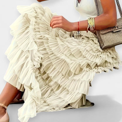 Boho File Detaylı Etek