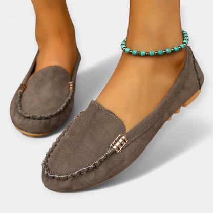 Metal Detaylı Loaferler