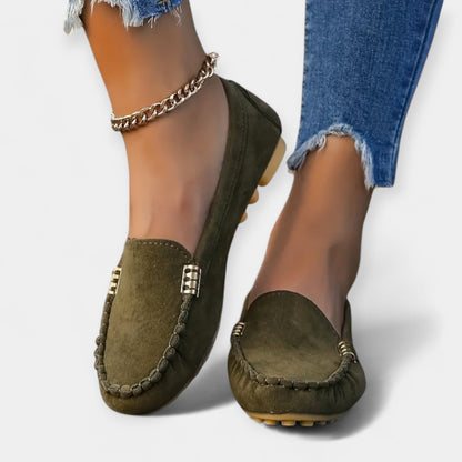 Metal Detaylı Loaferler