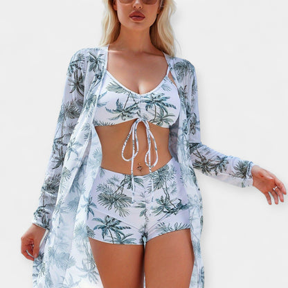 Yüksek Bel Bikini ve Plaj Kıyafeti