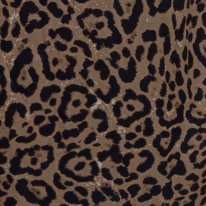 Leopar Desenli Midi Etek