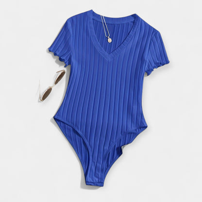Boru Detaylı Bodysuit