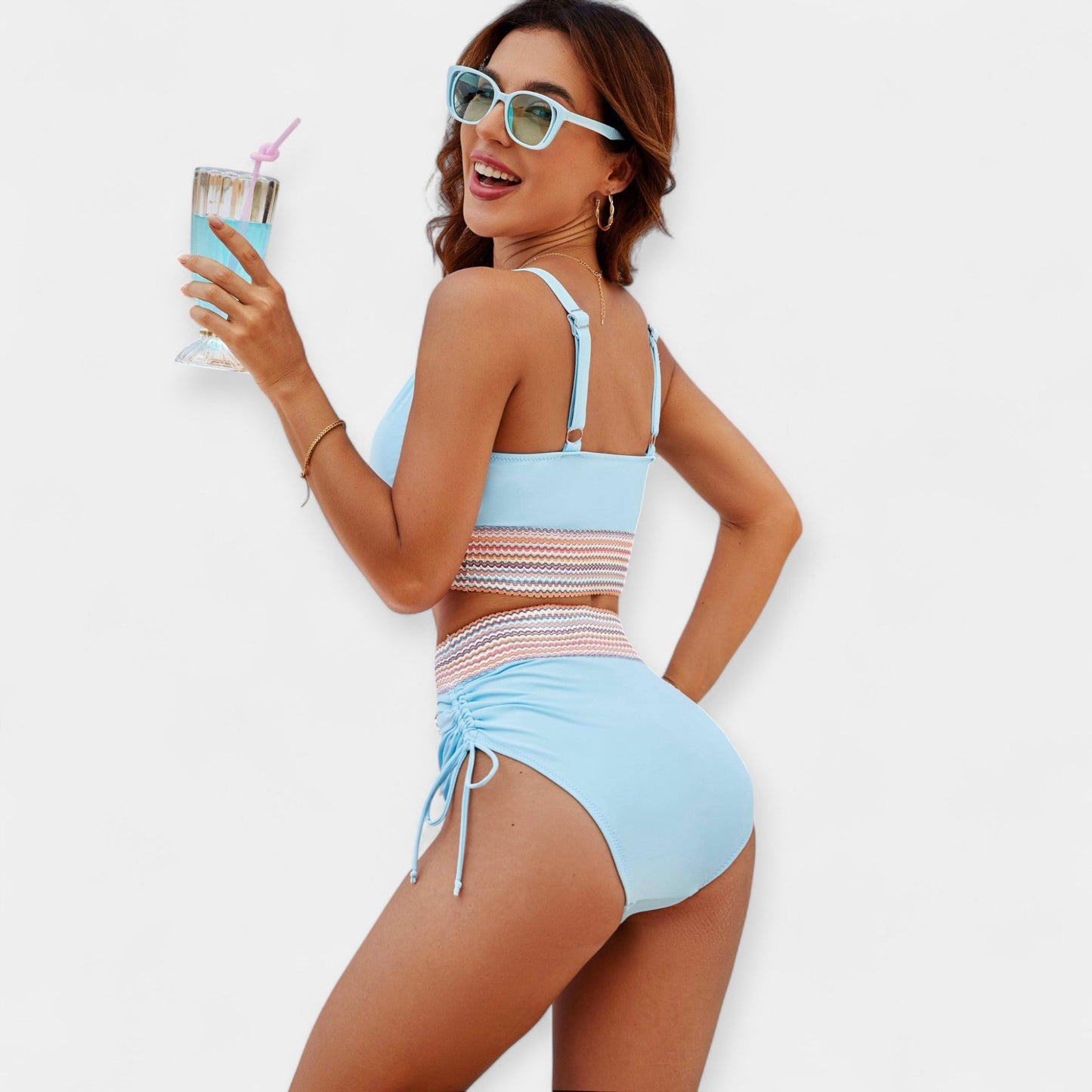Yüksek Bel Destekli Bikini