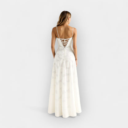 Romantik İnce Askılı Elbise