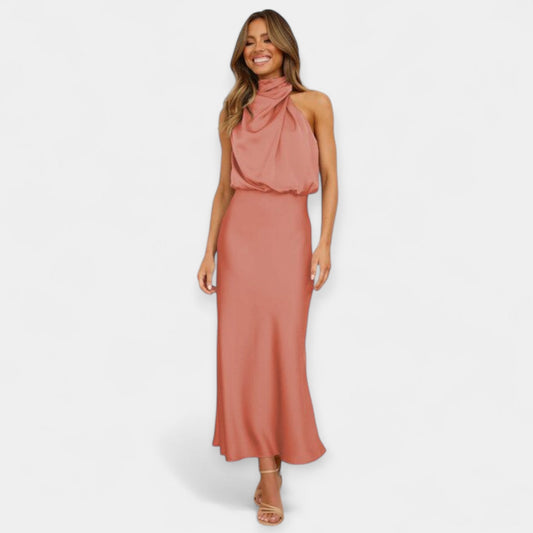 Maxi Off-Shoulder Elbise