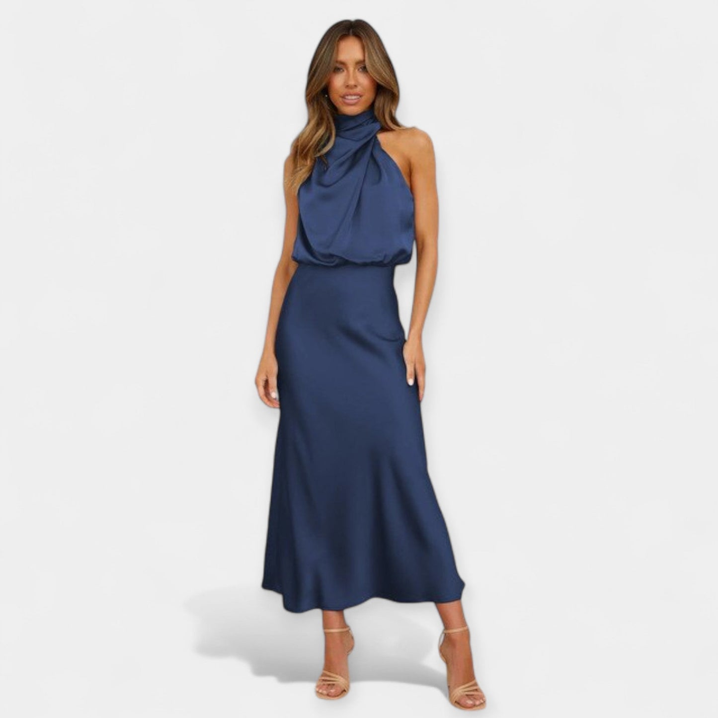 Maxi Off-Shoulder Elbise