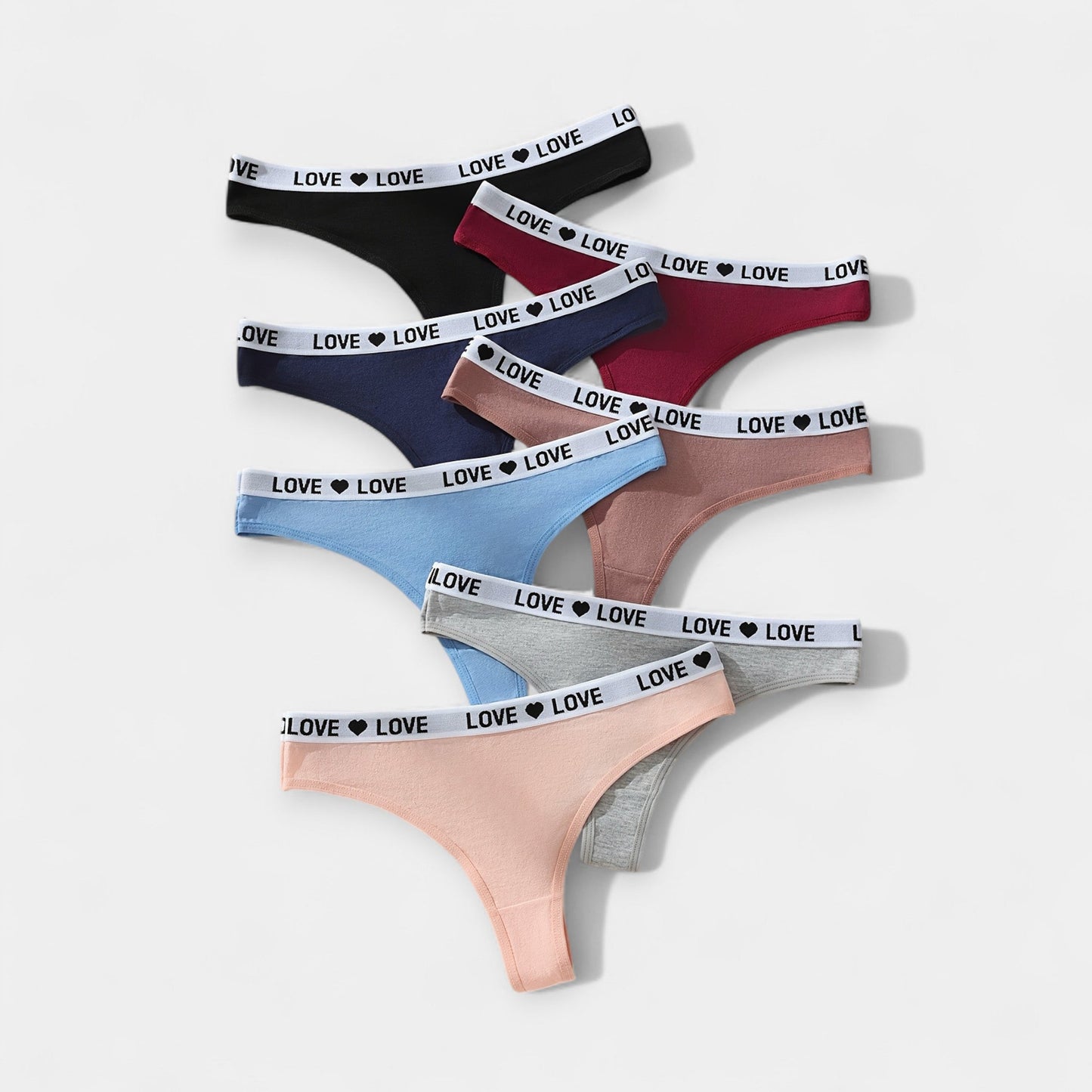 7 Parça Seksi Slip Takımı