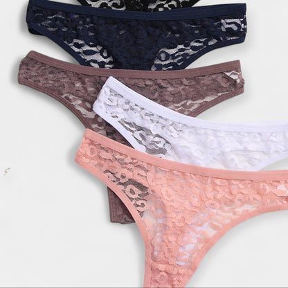 5 Parça Seksi Tanga Sırtı Seti