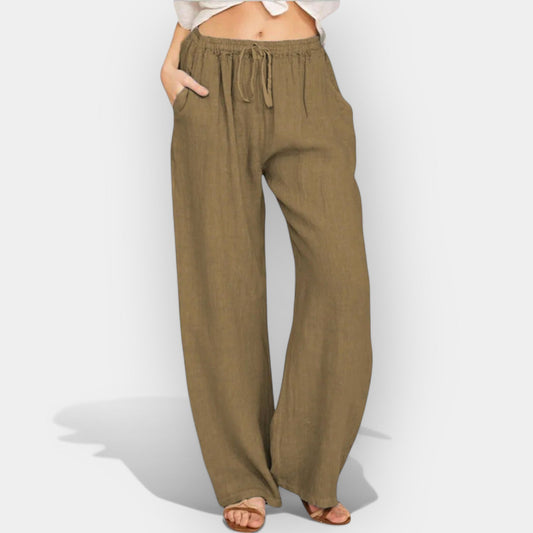 Hafif Keten Pantolon
