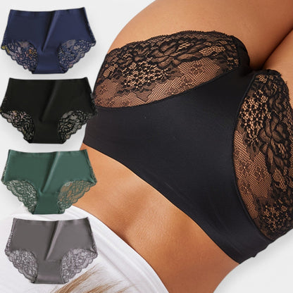 4 Parça Dantelalı Seksi Külot Seti