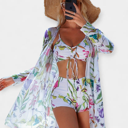 Yüksek Bel Bikini ve Plaj Kıyafeti